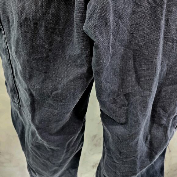 Carhartt Pants Mens 34 X 30 Blue FR Fire Resistant Canvas Cargo Carpenter - Picture 6 of 13